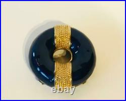 1975 Estee Lauder YOUTH DEW BLUE NIGHTS Solid Perfume Compact