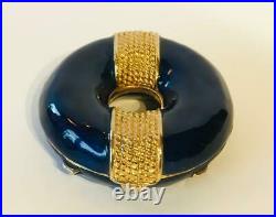 1975 Estee Lauder YOUTH DEW BLUE NIGHTS Solid Perfume Compact