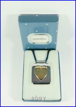 1977 Estee Lauder ESTEE' LOVE LOCKET Solid Perfume Compact IN ORIGINAL BOX