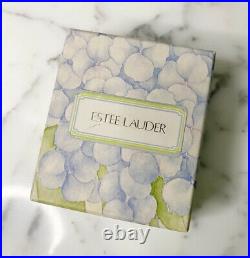 1977 Estee Lauder YOUTH DEW BLUE HEART Solid Perfume Compact in Box