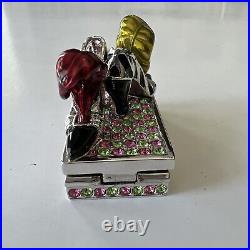 2000 Estee Lauder PARTY SHOES Beautiful Solid Perfume Compact (Empty)