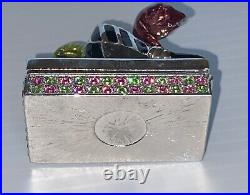 2000 Estee Lauder PARTY SHOES Beautiful Solid Perfume Compact (full)