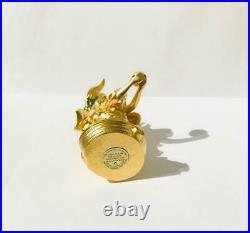 2000 Estee Lauder PLEASURES SPARKLING MERMAID Solid Perfume Compact