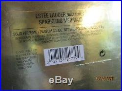 2000 Estee Lauder Sparkling Crystal Mermaid Solid Pleasures Perfume Compact