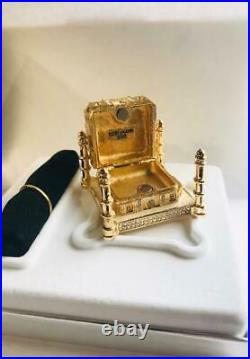 2003 Estee Lauder BEAUTIFUL TAJ MAHAL Solid Perfume Compact in ORIGINAL BOX