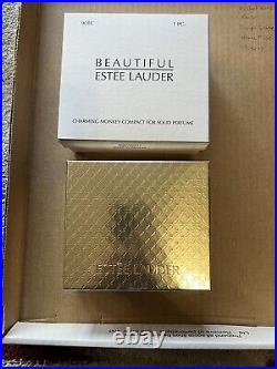 2003 Estee Lauder Beautiful Charming Monkey Solid Perfume Compact