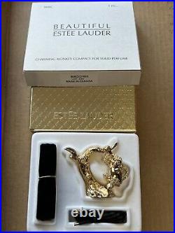 2003 Estee Lauder Beautiful Charming Monkey Solid Perfume Compact