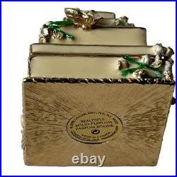 2003 Estee Lauder SYLVIA WEINSTOCK WEDDING CAKE Solid Perfume Compact