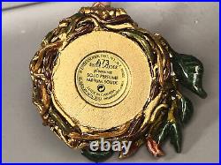 2003 Estee Lauder Solid Perfume Jeweled Nest Egg Compact Pleasures Strongwater