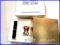 2004 Estee Lauder Bustier Beautiful Solid Perfume Compact BOX