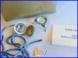 2004 Estee Lauder CRYSTAL SHIMMERING SPHERE Solid Perfume Compact