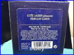 2004 Four Leaf Clover Estee Lauder Solid Perfume Compact NEW