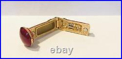 2004 HARRODS/ Estee Lauder PLEASURES ENGLISH POST BOX Solid Perfume Compact