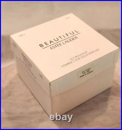 2004 Jay Strongwater Estee Lauder BEAUTIFUL LILY BOUQUET Perfume COMPACT & Box