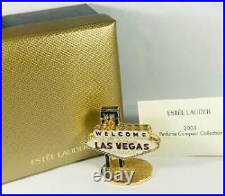 2005 Estee Lauder BEYOND PARADISE VIVA LAS VEGAS Solid Perfume Compact