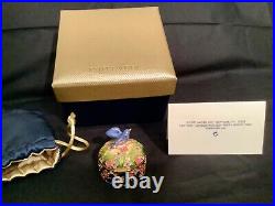 2006 Estee Lauder Jay Strongwater Precious Bird Perfume Compact