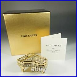 2007 Estee Lauder BEAUTIFUL GLITTERING GRAND PIANO Solid Perfume Compact