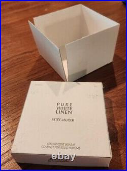 2007 Strongwater for ESTEE LAUDER Solid Perfume BONSAI COMPACT Pure White Linen