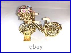 2008 Estee Lauder Spirited Bike Ride Pleasures Solid Perfume Compact BOX