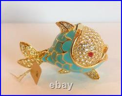 2017 Estee Lauder WHIMSICAL FISH BEAUTIFUL Solid Perfume Compact