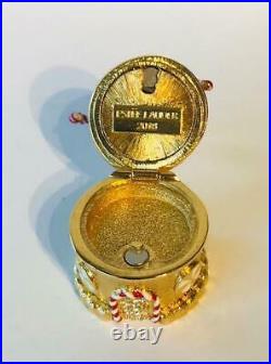 2018 Estee Lauder GINGERBREAD COTTAGE MODERN MUSE Solid Perfume Compact