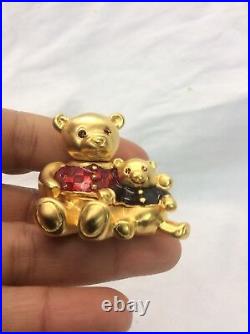 Adorable Estee Lauder Bear solid perfume bottle