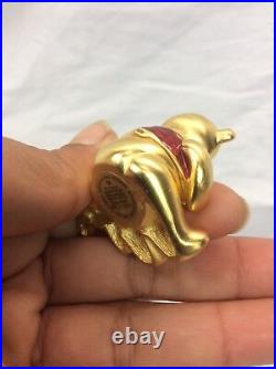 Adorable Estee Lauder Bear solid perfume bottle