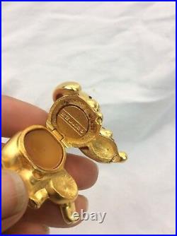 Adorable Estee Lauder Bear solid perfume bottle