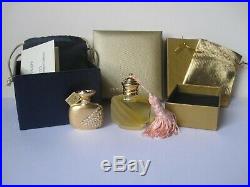 Beautiful Estee Lauder Romantic Moments Compact &. 25 oz 7 ml Perfume Vintage