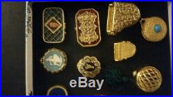 Collectible Perfume Compacts and Trinket Boxes Lot of 15 Estee Lauder and others