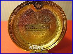 ESTEE LAUDER 1981 Ivory Series IMPERIAL PRINCES solid Perfume compact Box/empty