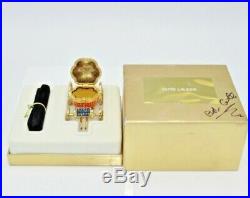 ESTEE LAUDER 2000 Cinderella Coach Solid Perfume Compact AUTOGRAPHED by DESIGNER