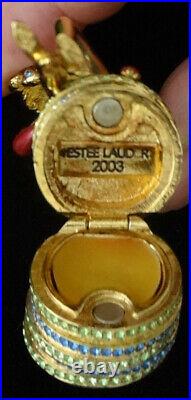 ESTEE LAUDER 2003 VEGAS SHOWGIRL Perfume Solid Compact NO BOX