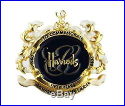 ESTEE LAUDER 2010 RARE BLUE HARRODS 50th ANNIVERSARY EMPTY COMPACT NO PERFUME
