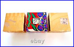 ESTEE LAUDER 3 CORAL CAMEOS VTG COMPACTS for SOLID PERFUME in Orig. BOXES RARE