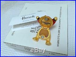 ESTEE LAUDER BEAUTIFUL PERFUME HARRODS WILLIAM BEAR SOLID COMPACT Orig BOX 1/400