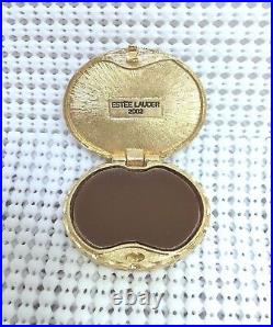 ESTEE LAUDER BLUE CAMEO VINTAGE YOUTH-DEW SOLID PERFUME COMPACT in Orig. BOX MIB