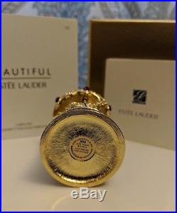 ESTEE LAUDER Beautiful CAROUSEL Compact for Solid Perfume