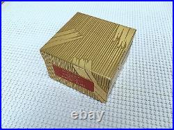 ESTEE LAUDER CORAL CAMEO SOLID PERFUME COMPACT in Original BOXES MIB