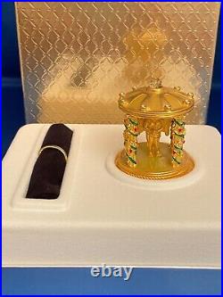 ESTEE LAUDER CUPID'S GARDEN SOLID COMPACT with BEAUTIFUL PERFUME