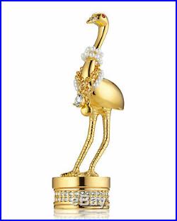 ESTEE LAUDER Pleasures Solid Perfume Exotic Bird Gold Compact NeW in BoX