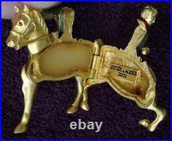 ESTEE LAUDER RODEO COWGIRL & COWBOY Solid Perfume Compacts