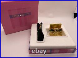 ESTEE LAUDER ROMANTIC PICNIC BASKET COMPACT w BEAUTIFUL SOLID PERFUME BOXED