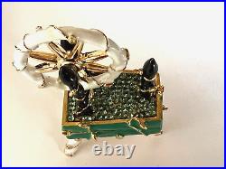 ESTEE LAUDER TRUE LOVE'S KISS by MONICA RICH KOSANN PERFUME COMPACT NIB X DISNEY