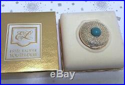 ESTEE LAUDER YOUTH-DEW SCARCE EDITION SOLID PERFUME COMPACT in Orig. BOX, c. 1993