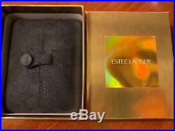 Estee Lauder 18kt Gold Ltd Ed Beautiful Blossom Perfume Solid Compact Rare