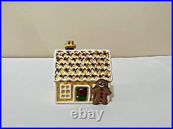 Estee Lauder 2000 Gingerbread House Solid Perfume Compact Pleasures