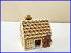 Estee Lauder 2000 Gingerbread House Solid Perfume Compact Pleasures