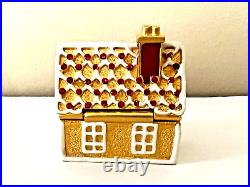 Estee Lauder 2000 Gingerbread House Solid Perfume Compact Pleasures