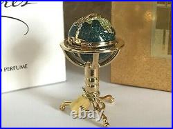 Estee Lauder 2001 Globe Solid Perfume Compact Mibb Pleasures